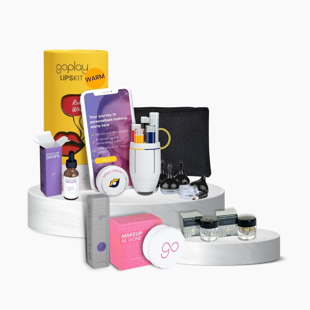 GoPlay Lipskit - Super saver bundle WARM - discount - DIY lipstick maker