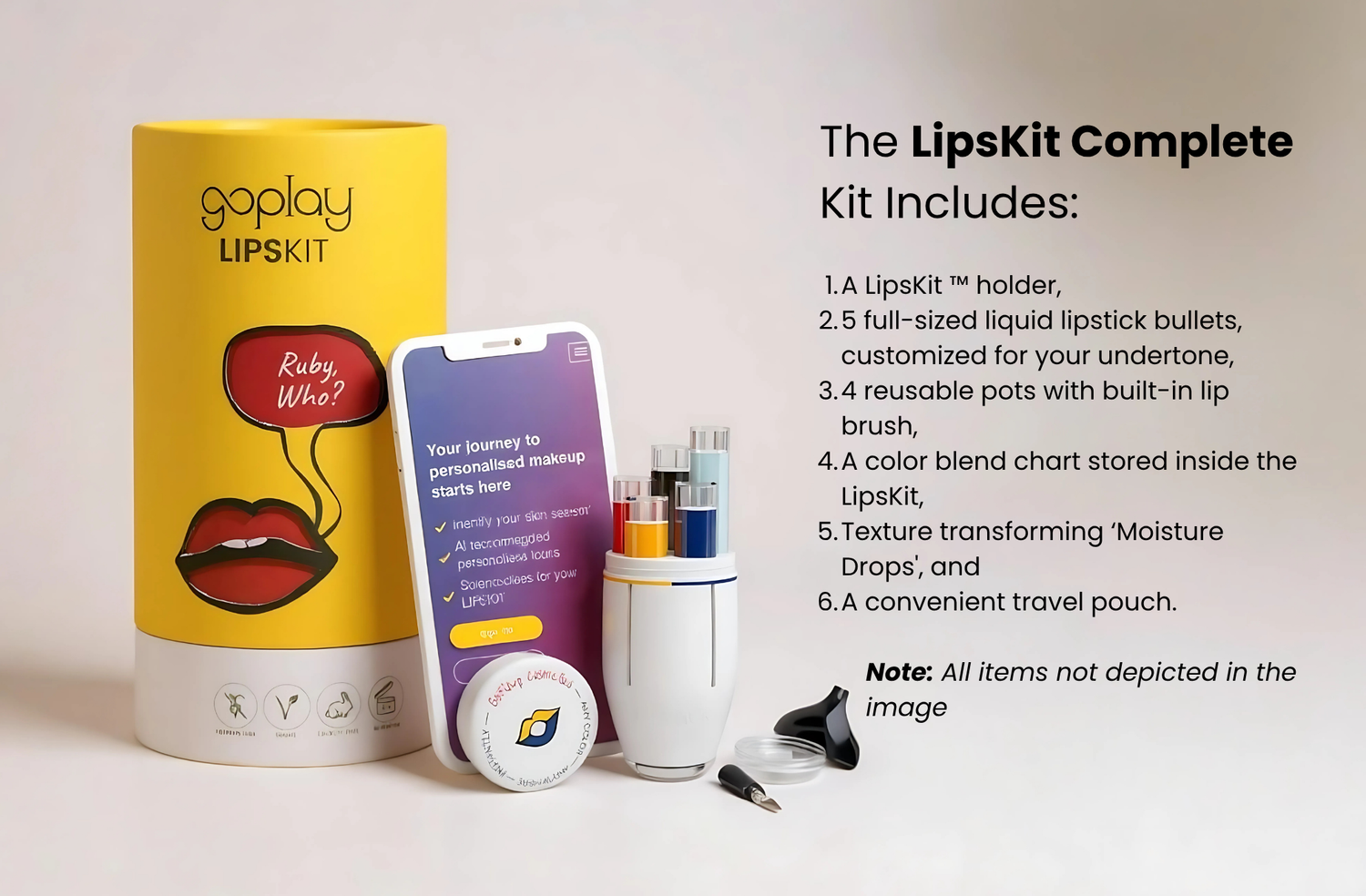 LipsKit™ Complete: Your personal lipstick maker